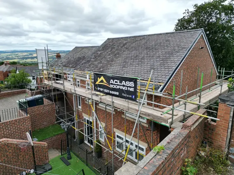 Slate Roof Renewal - Durham